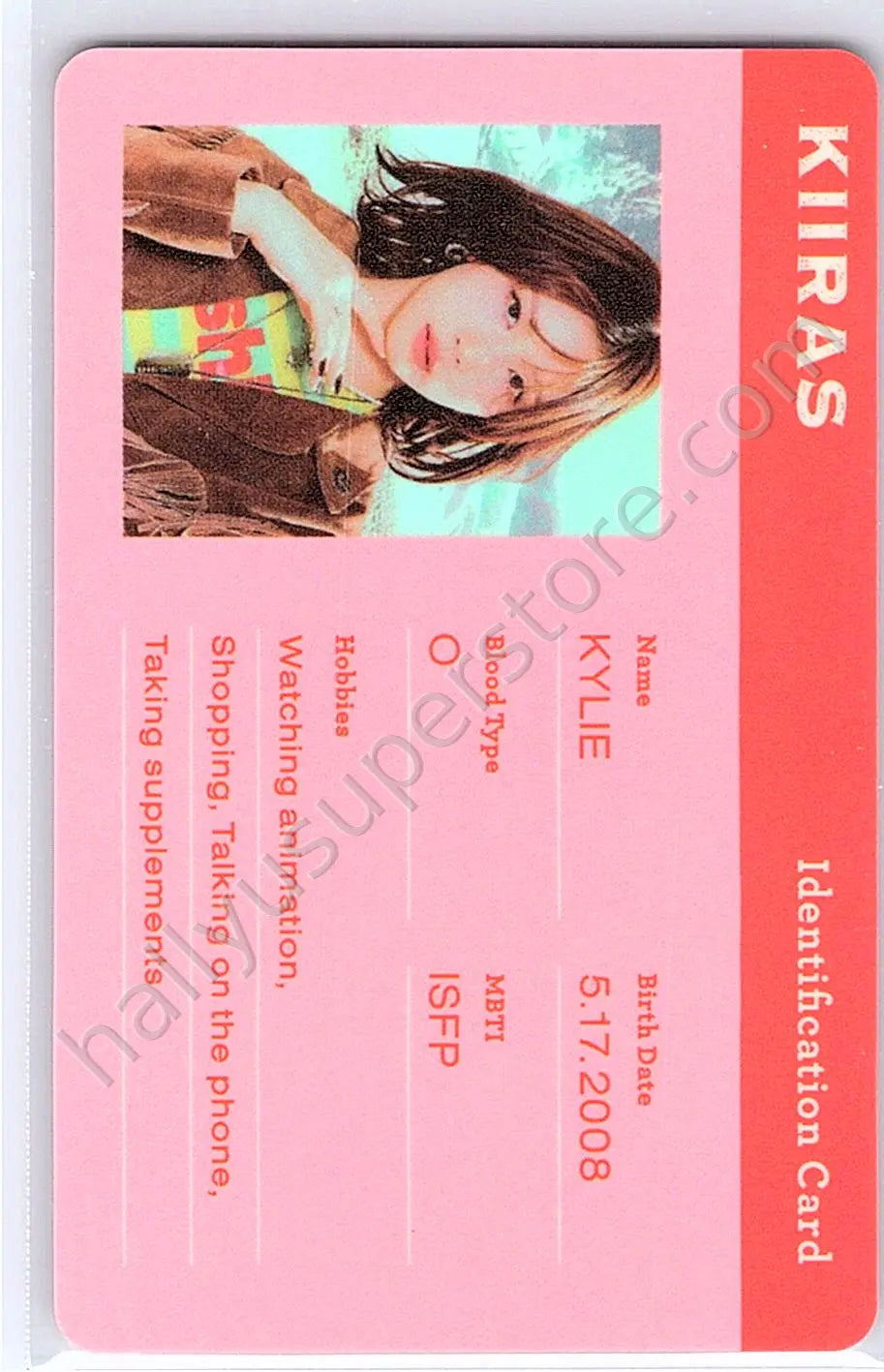 Kiiras - Kylie - Kill Ma Bo$$ album ID CARD