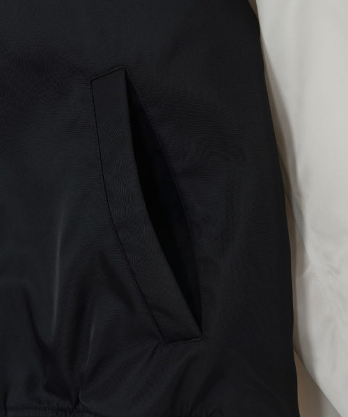 Signature Nylon Varsity Jacket NY (Black)