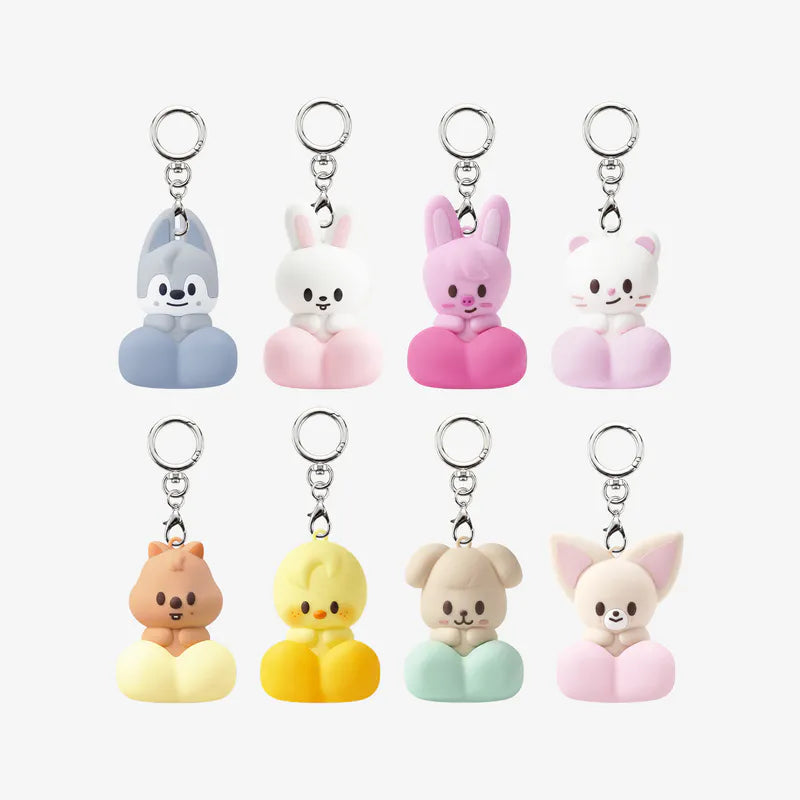 [Pre-Order] Stray Kids - World Tour [RUN IT] Official MD (SKZOO SECRET CLICKER KEYRING)
