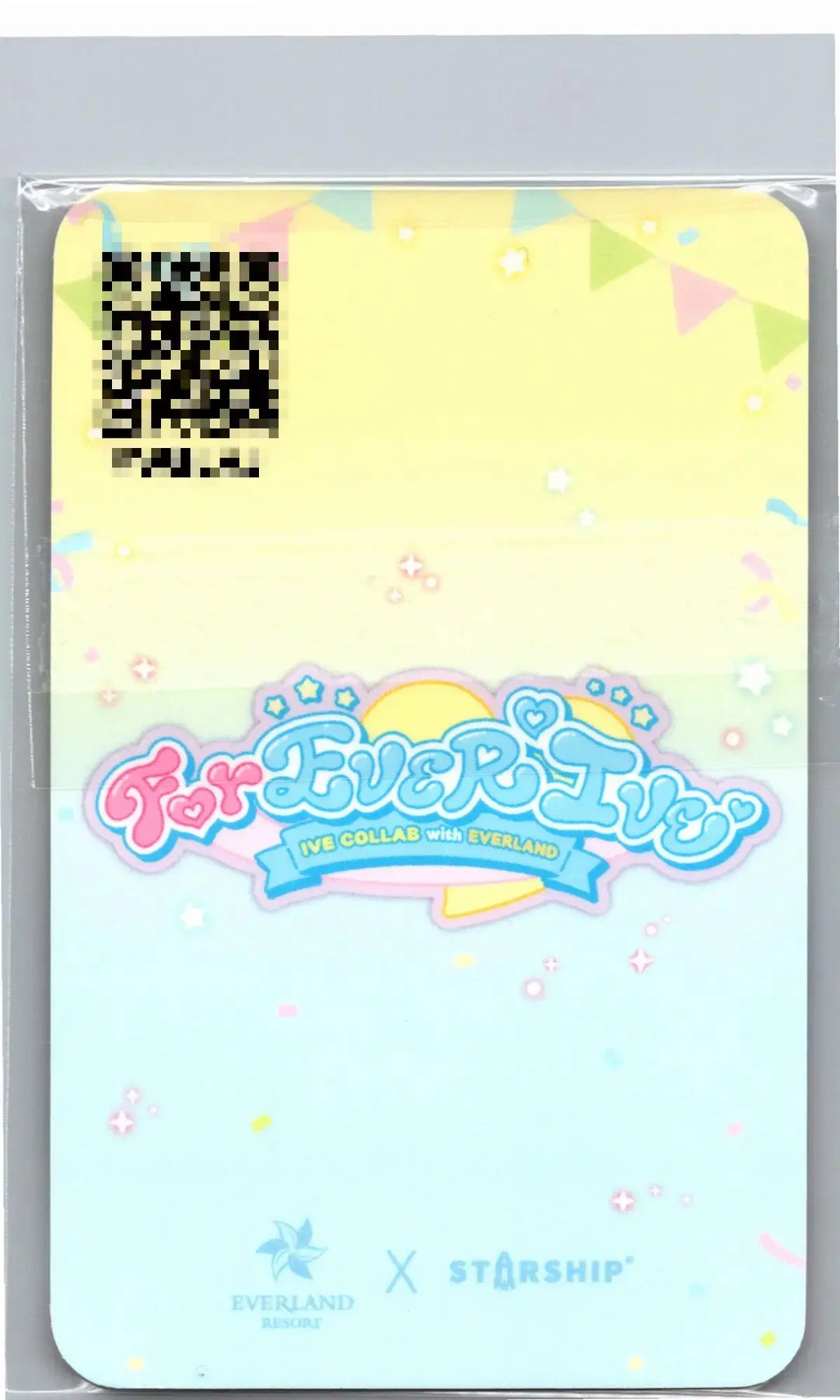 IVE - IVE COLLAB with EVERLAND <ForEVER IVE> POP-UP Store Photopass Event Photocard [26.07.02]