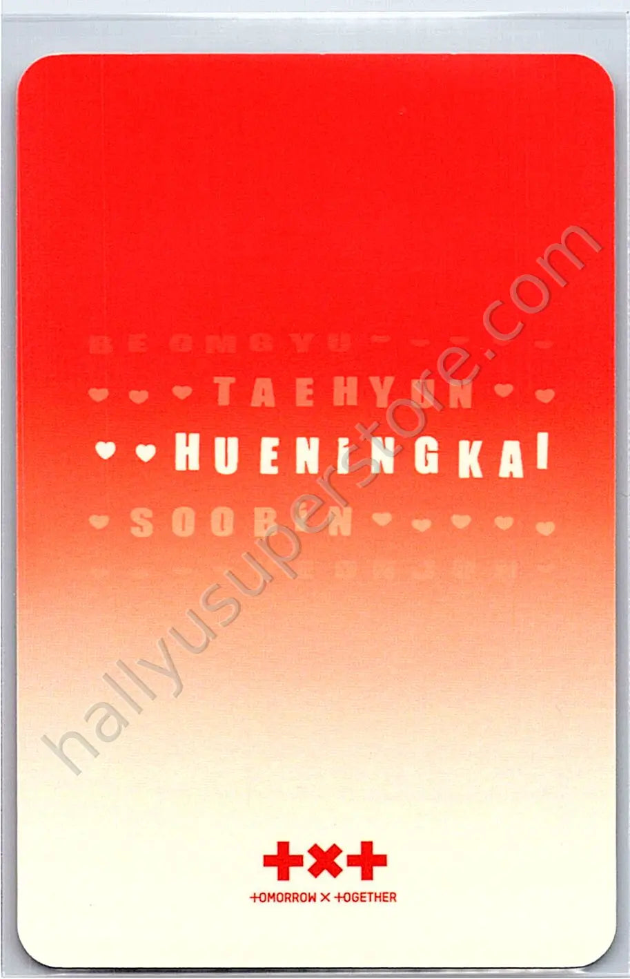 TOMORROW X TOGETHER - Huening Kai - Love Language album photocard