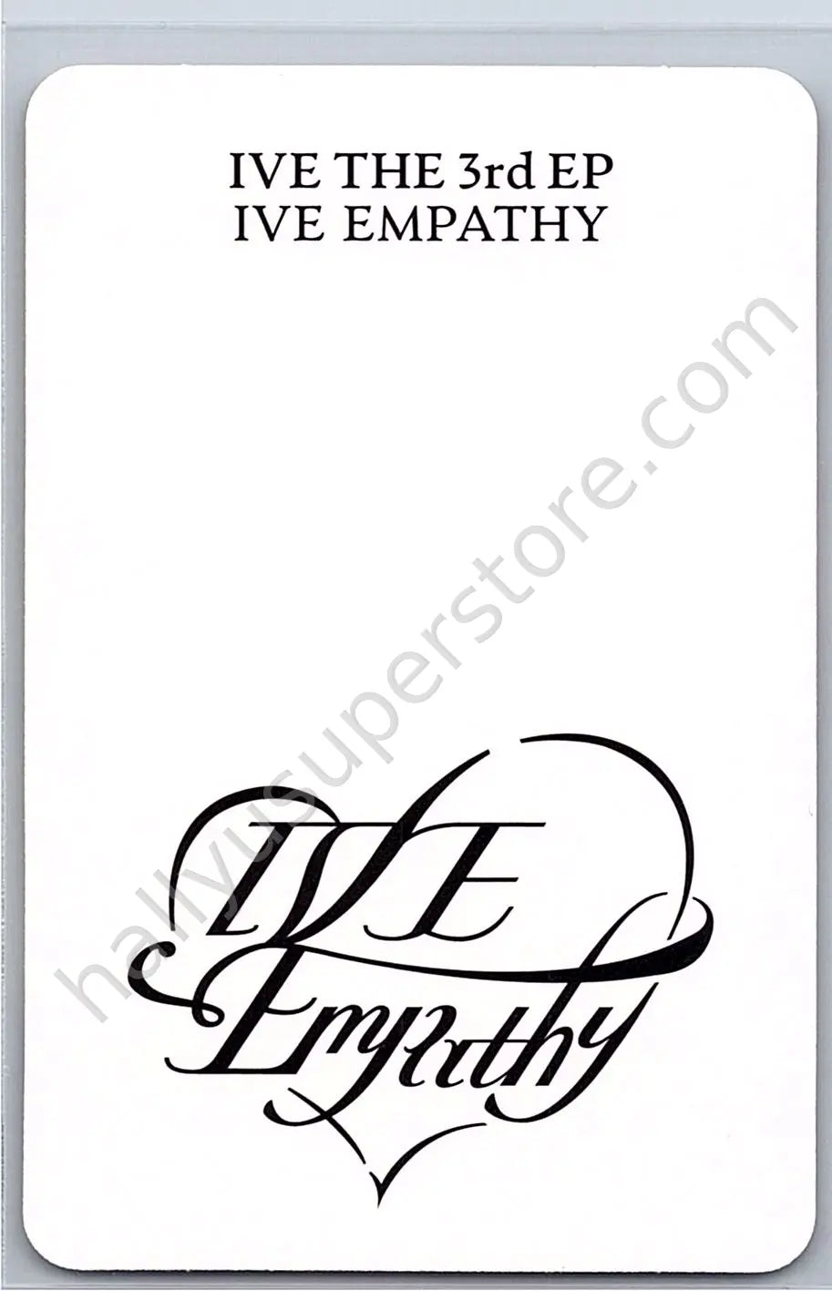 IVE - Liz - IVE EMPATHY digipack version pob (pre-order benefit) starship square (ssq)