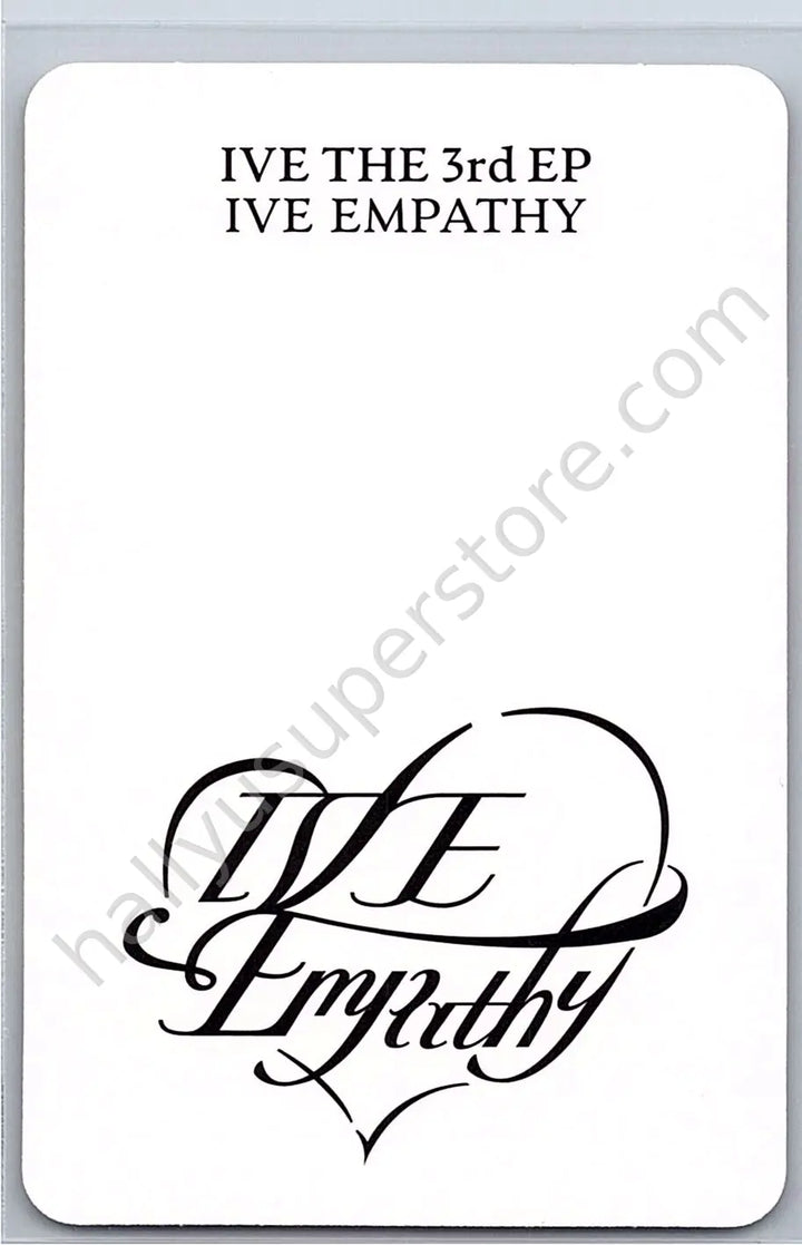 IVE - Liz - IVE EMPATHY digipack version pob (pre-order benefit) starship square (ssq)