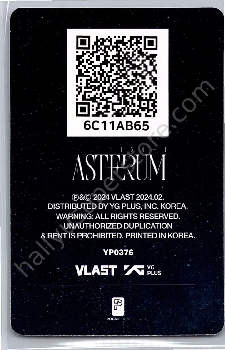 PLAVE - Bamby - Asterum : 134-1 poca album qr card