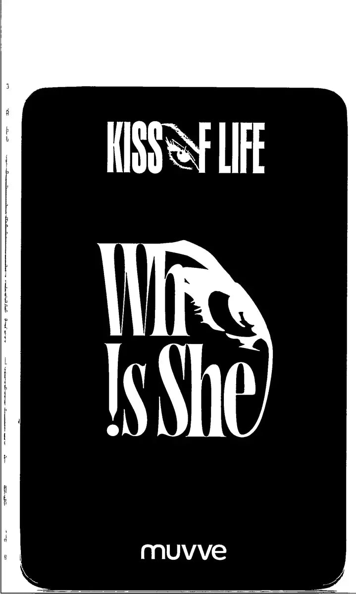 KISS OF LIFE "Who is she" - MUVVE Fansing Event Photocard (Who Ver.) [26.06.12]