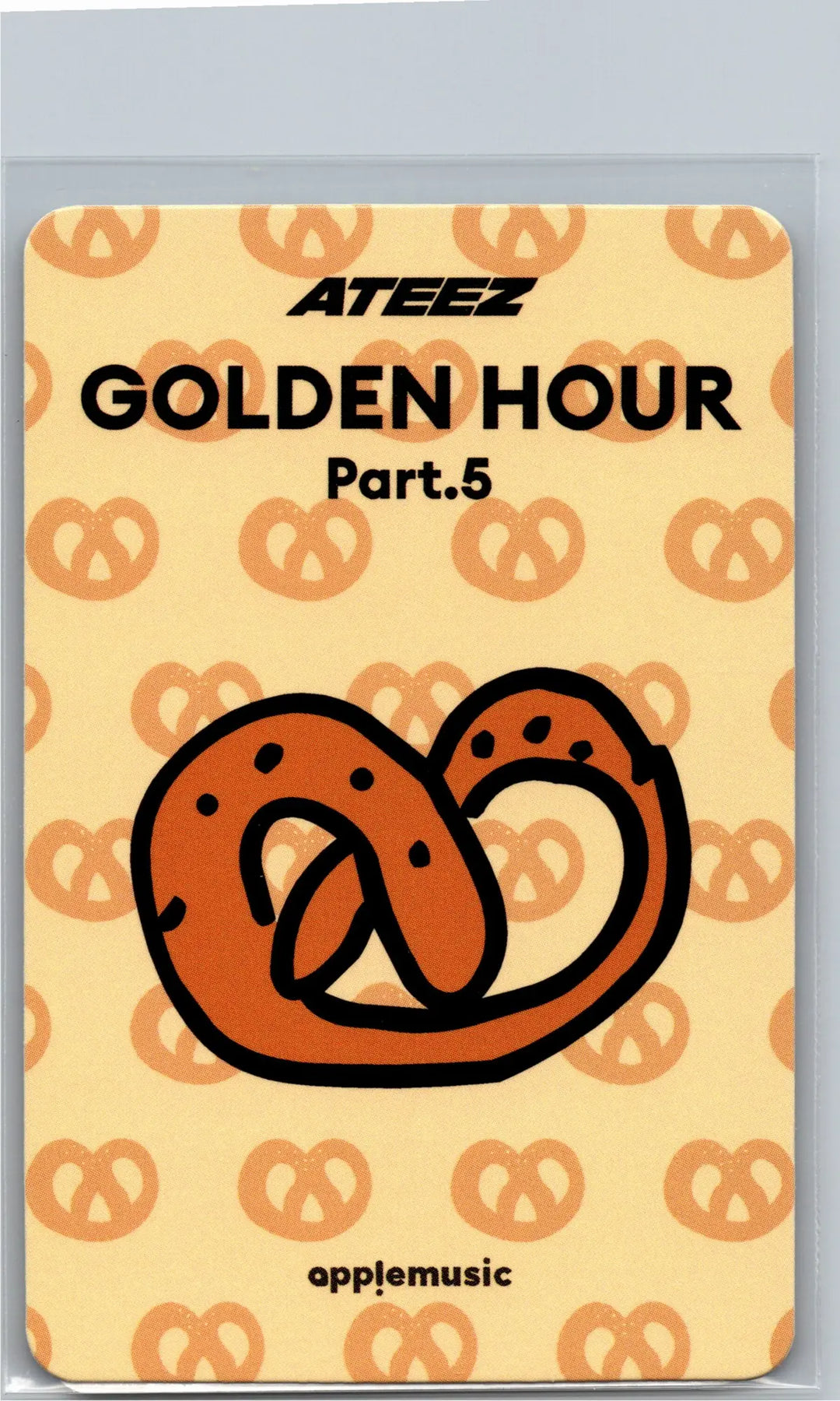 ATEEZ "GOLDEN HOUR : Part.5" - Apple Music Drink Event Photocard [26.06.29]