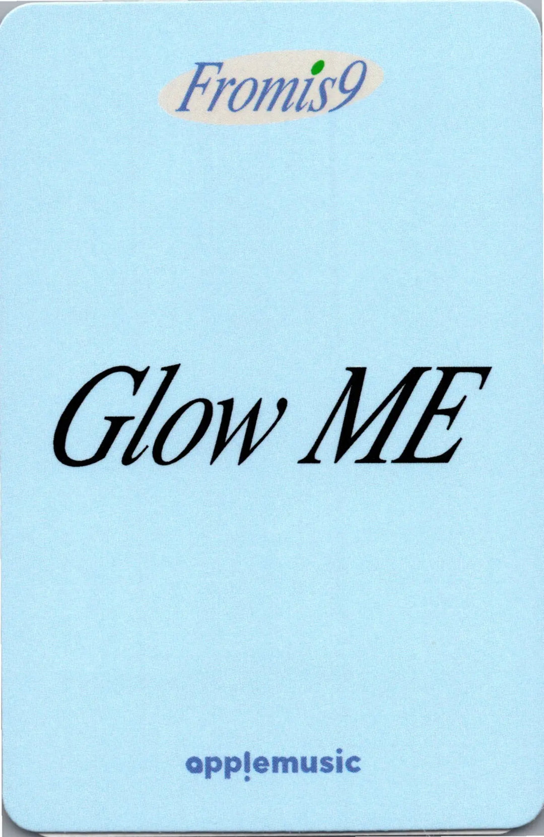fromis_9 "Glow ME" - Apple Music Fansign Event Photocard [26.08.06]