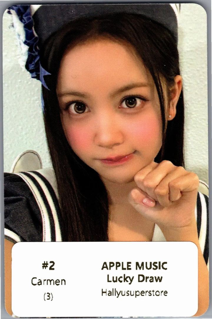 Hearts2Hearts "Lemon Tang" - Apple Music Lucky Draw Event Photocard R2 [26.07.24]