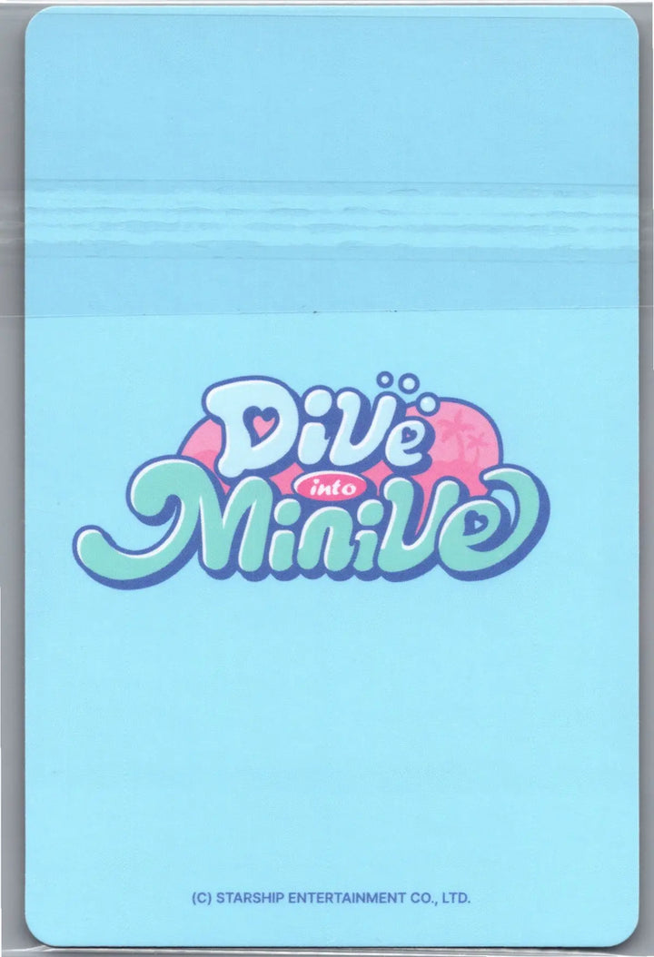 IVE - "Dive into Minive" POP-UP Store Official MD Event Photocard [26.07.30]