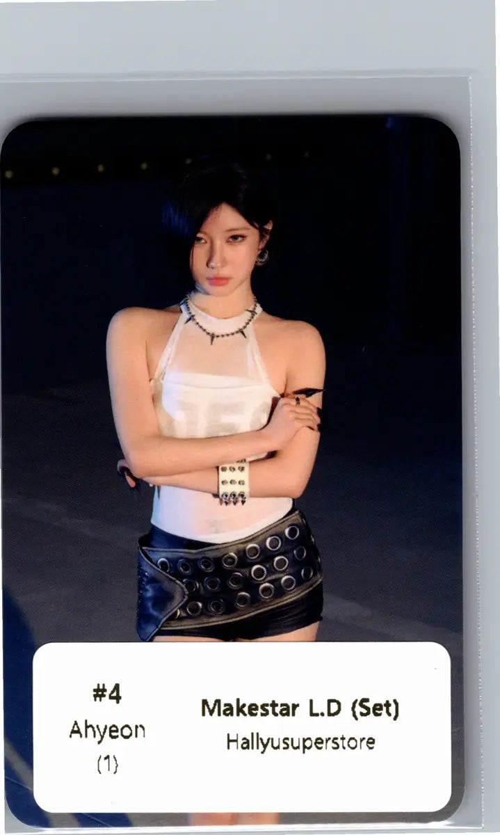 BABYMONSTER "SUGAR HONEY ICE TEA" - Makestar Lucky Draw Event Photocard , Offline Special Gift Photocard (Set) [26.06.17]
