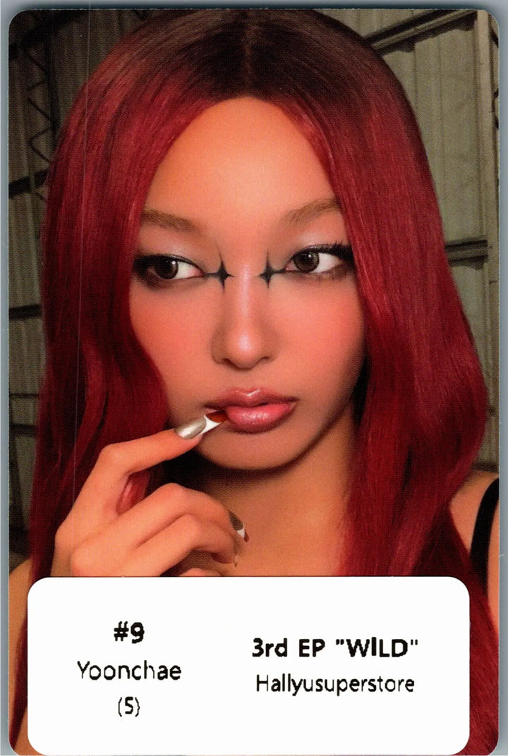KATSEYE "WILD" - Official Photocard (Photobook Ver.) [26.08.18]