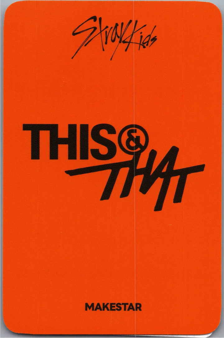 Stray Kids "THIS &amp; THAT" - Makestar Pre-Order Benefit Hologram Photocard [26.08.13]
