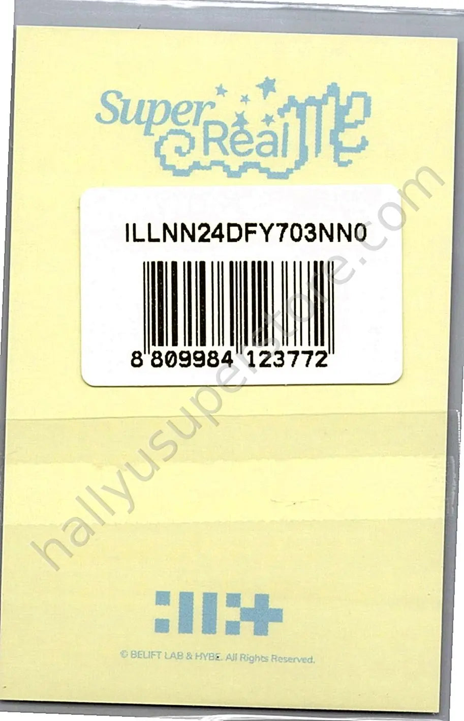 ILLIT - Yunah - ILLIT - SUPER REAL ME Album merch photocard purchase benefit