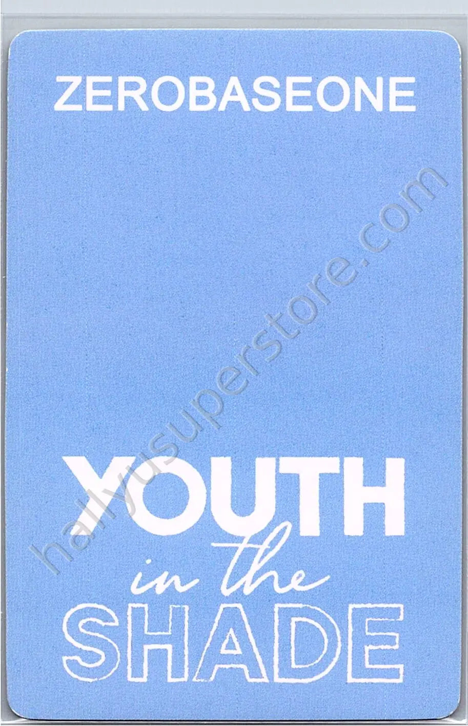 ZEROBASEONE - Yujin - Youth in the Shade ktown4u pob (pre-order benefit)