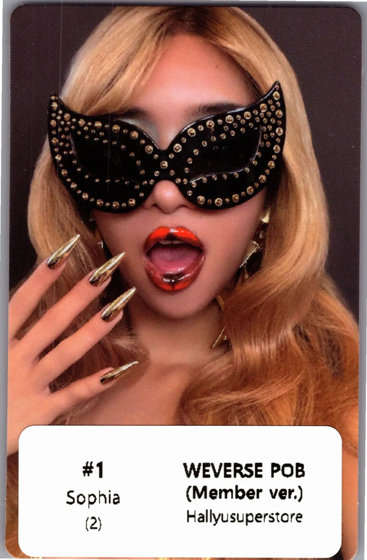 KATSEYE "WILD" - Weverse Shop Pre-Order Benefit Photocard (Member Ver.) [26.08.18]
