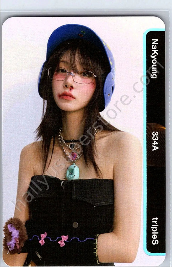 tripleS - Nakyoung - Performante album photocard objekt music album