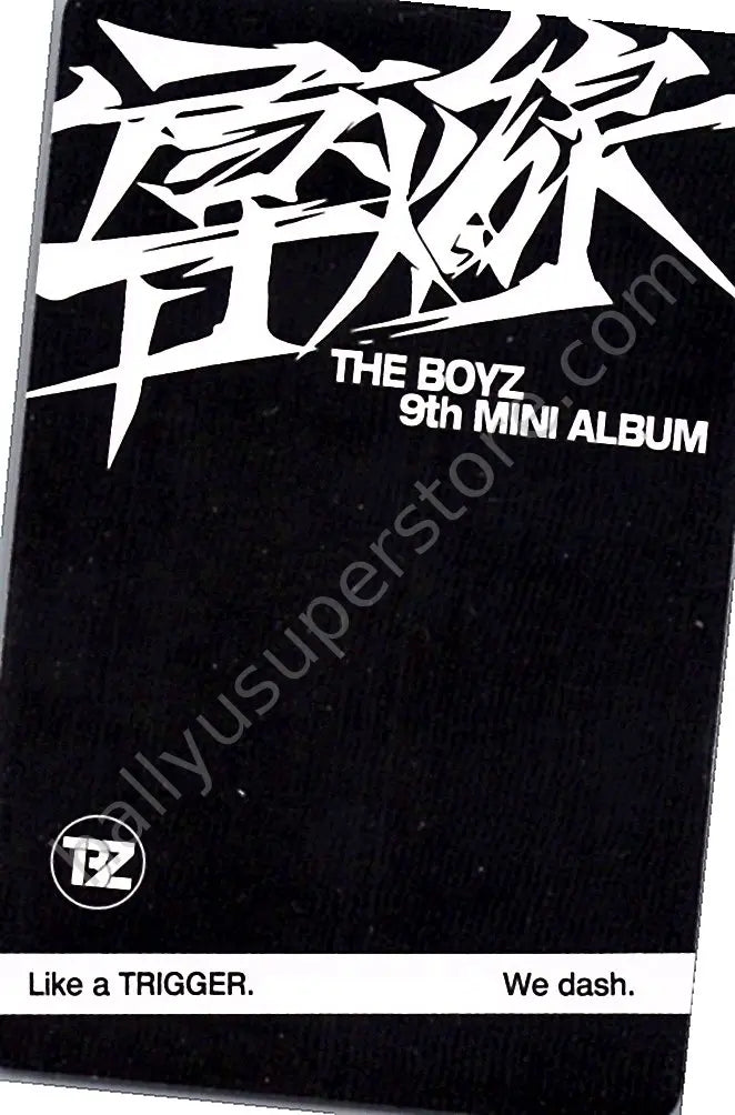 THE BOYZ - Q - Trigger album photocard non-random platform version vanguard version