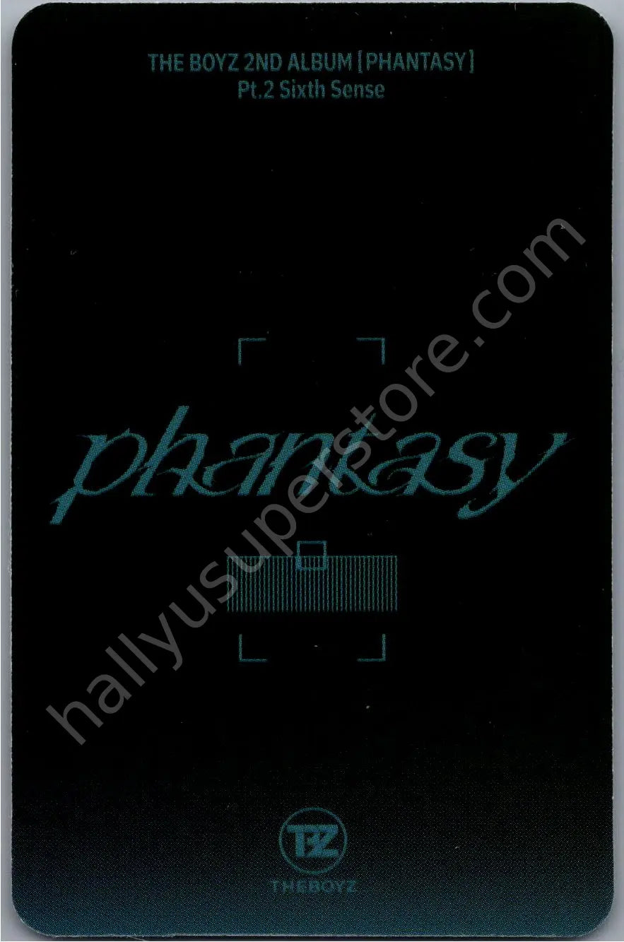 THE BOYZ - Younghoon - Phantasy Pt. 2: Sixth Sense album photocard fake version non-random platform version