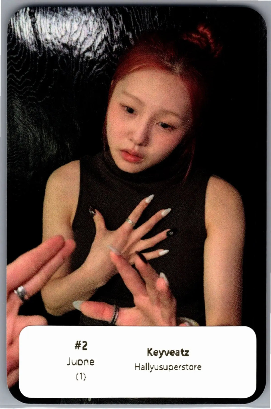 Keyveatz "OXY_GEN" - Naturally Music Fansign Event Photocard [26.08.24]