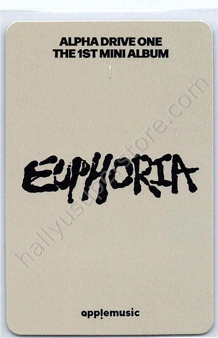 ALPHA DRIVE ONE - Sanghyeon - EUPHORIA apple music jewel case version pob (pre-order benefit)