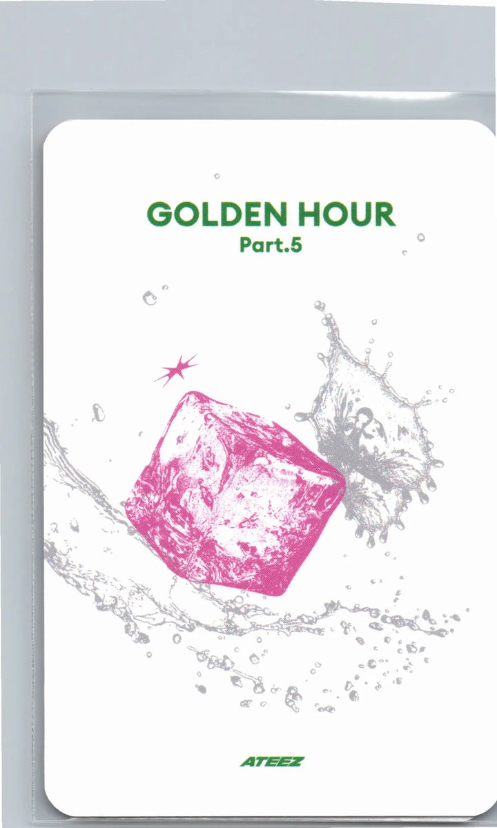 ATEEZ "GOLDEN HOUR : Part.5" - POP-UP STORE Random Trading Photocard [26.06.26][Restocked 06/29]