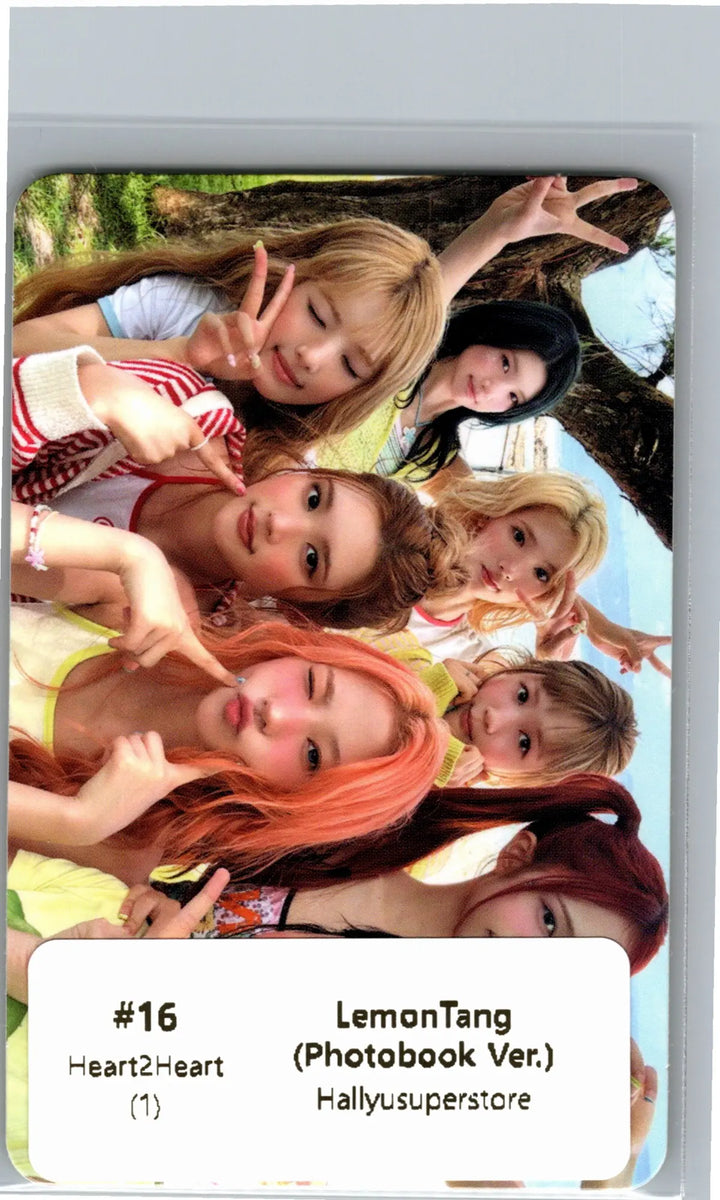 Hearts2Hearts "Lemon Tang" - Official Photocard [26.06.24][Restocked07/01]