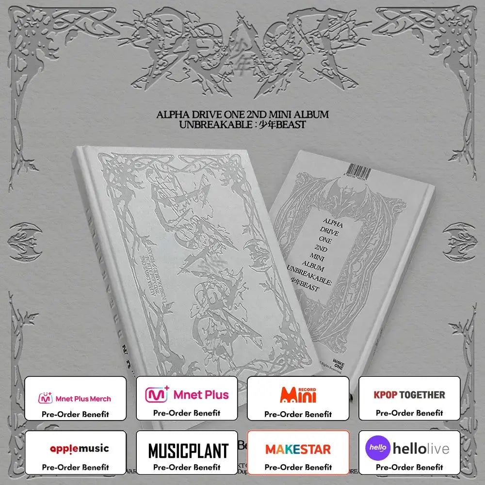 [Pre-Order] ALPHA DRIVE ONE - 2nd Mini Album &