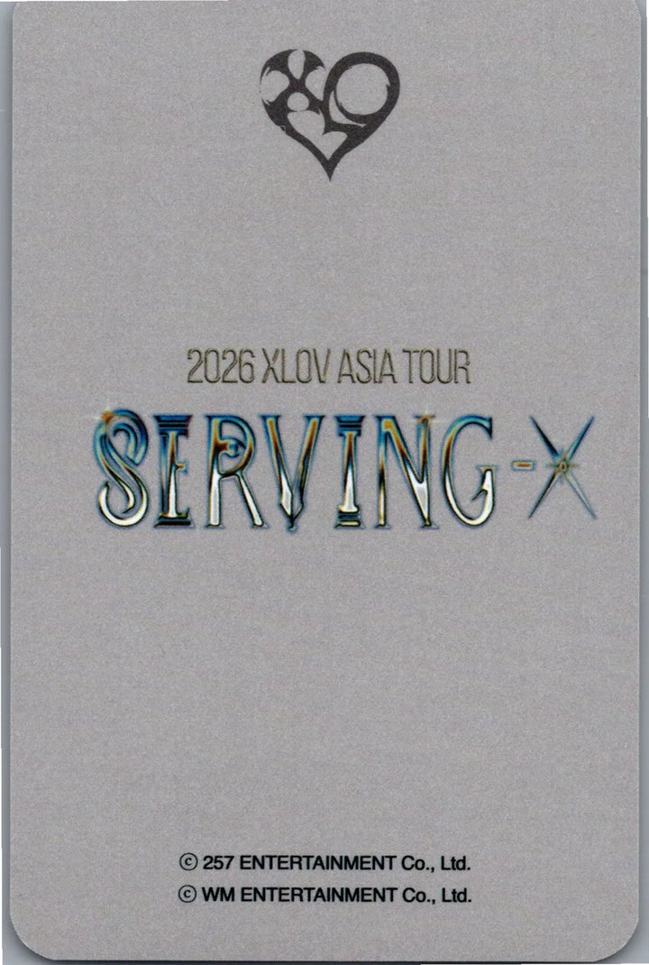 XLOV "2026 XLOV ASIA TOUR [Serving-X]" - XLOV Concert MD Special Event Photocard [26.07.20]
