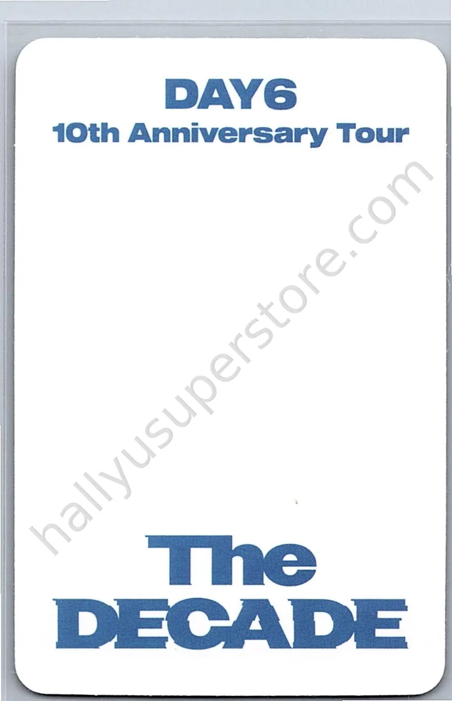 DAY6  - Dowoon - 10thAnniversaryTour
