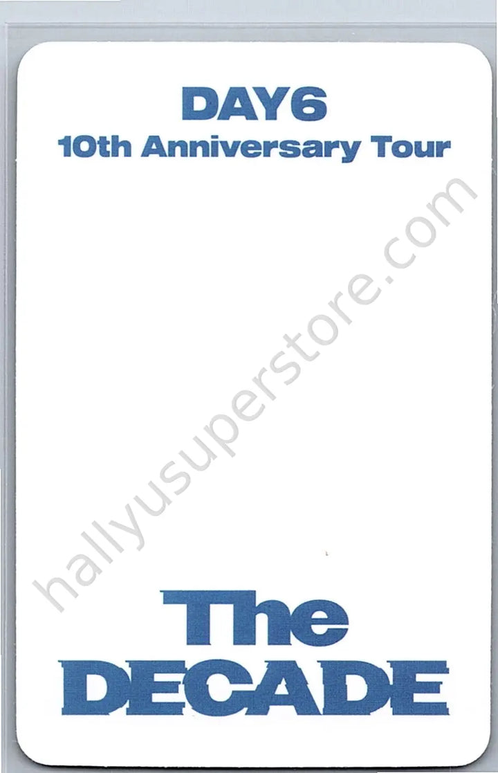 DAY6  - Dowoon - 10thAnniversaryTour