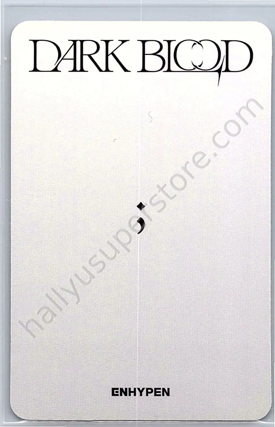 ENHYPEN - Jay - DARK BLOOD Album kpopmerch round 2 lucky draw