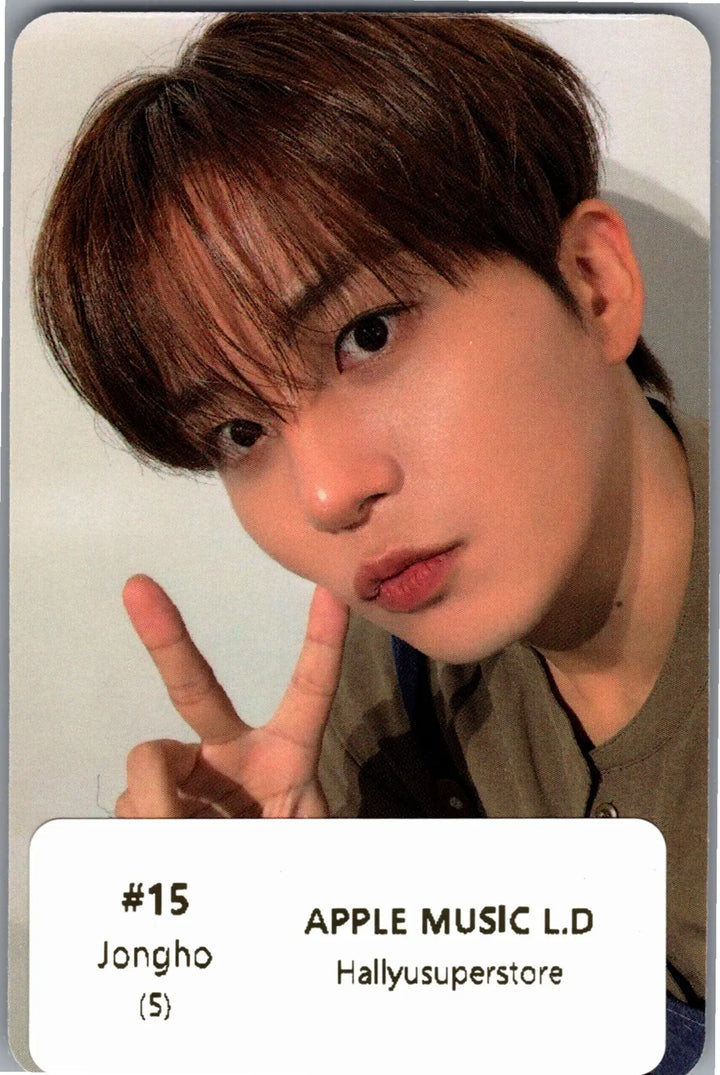 ATEEZ "GOLDEN HOUR : Part.5" - Apple Music Fansign Event Photocard (Digipack Ver.) [26.08.07]