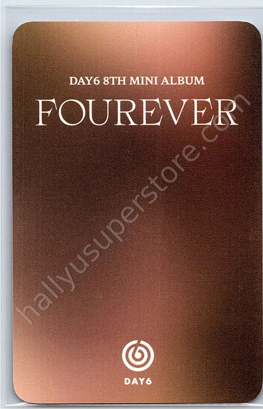 DAY6  - Wonpil - Fourever - withmuu pre-order benefit