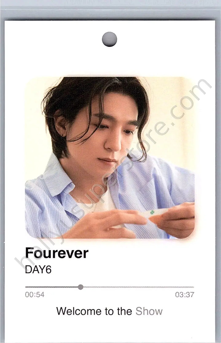DAY6  - Sungjin - Fourever album inclusion FPO paper tag standard version