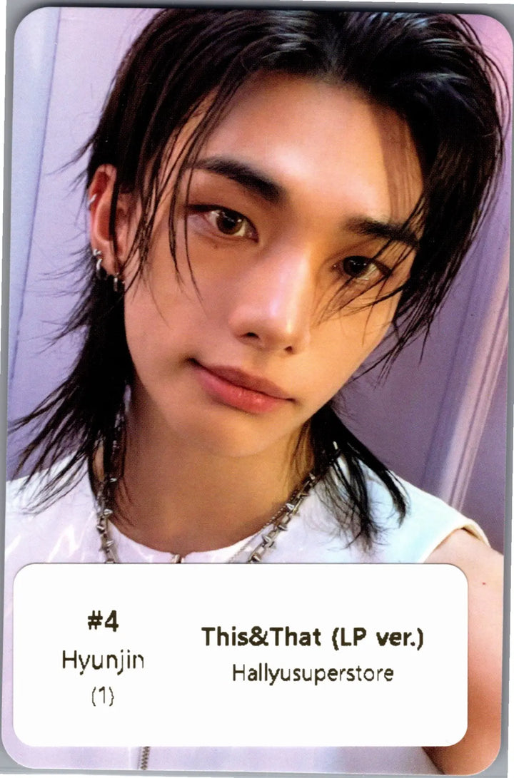 Stray Kids "THIS &amp; THAT" - Official Photocard (L.P Ver.) [26.08.10]