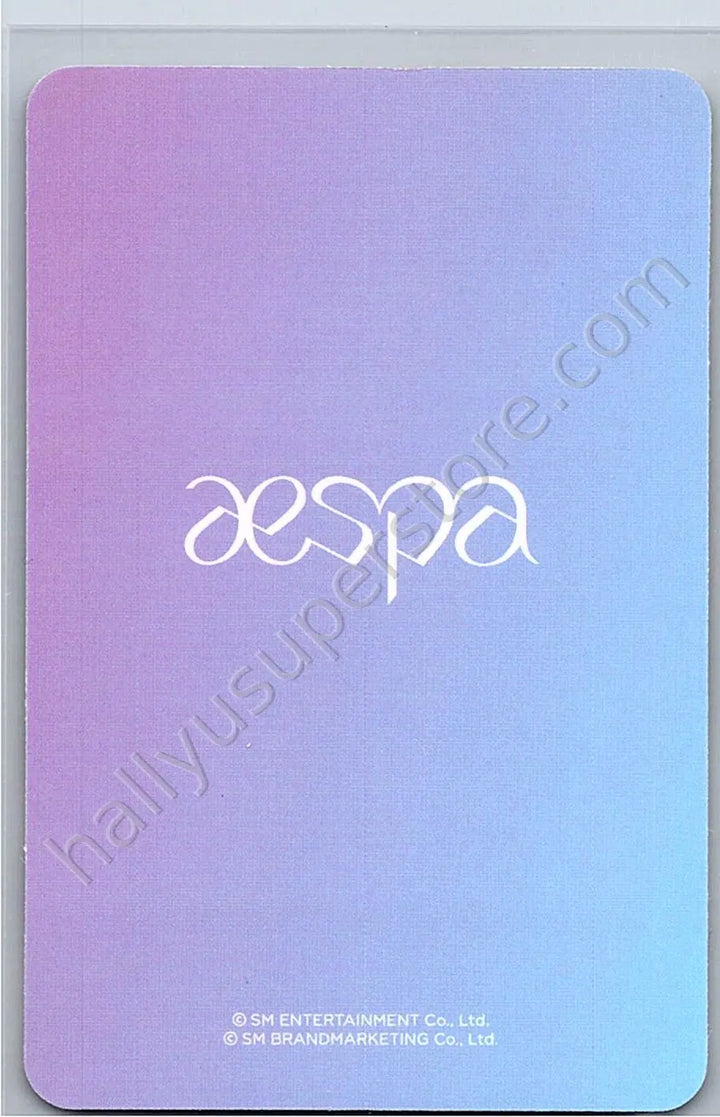 aespa - Winter - Lightsticks (All) lightstick merch photocard round 1 version 1