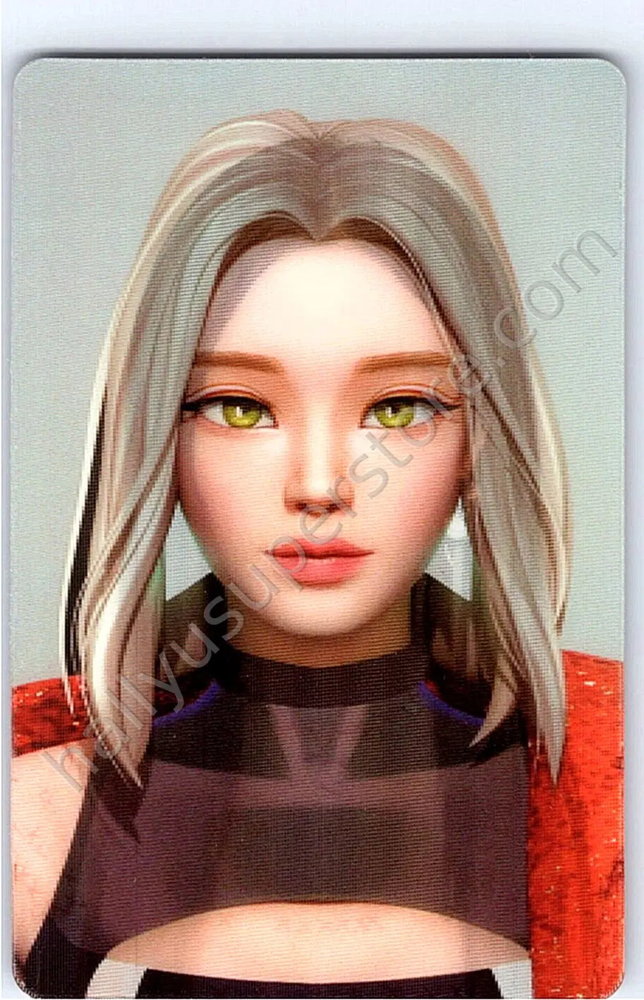 aespa - Giselle - Savage album photocard lenticular synk dive version