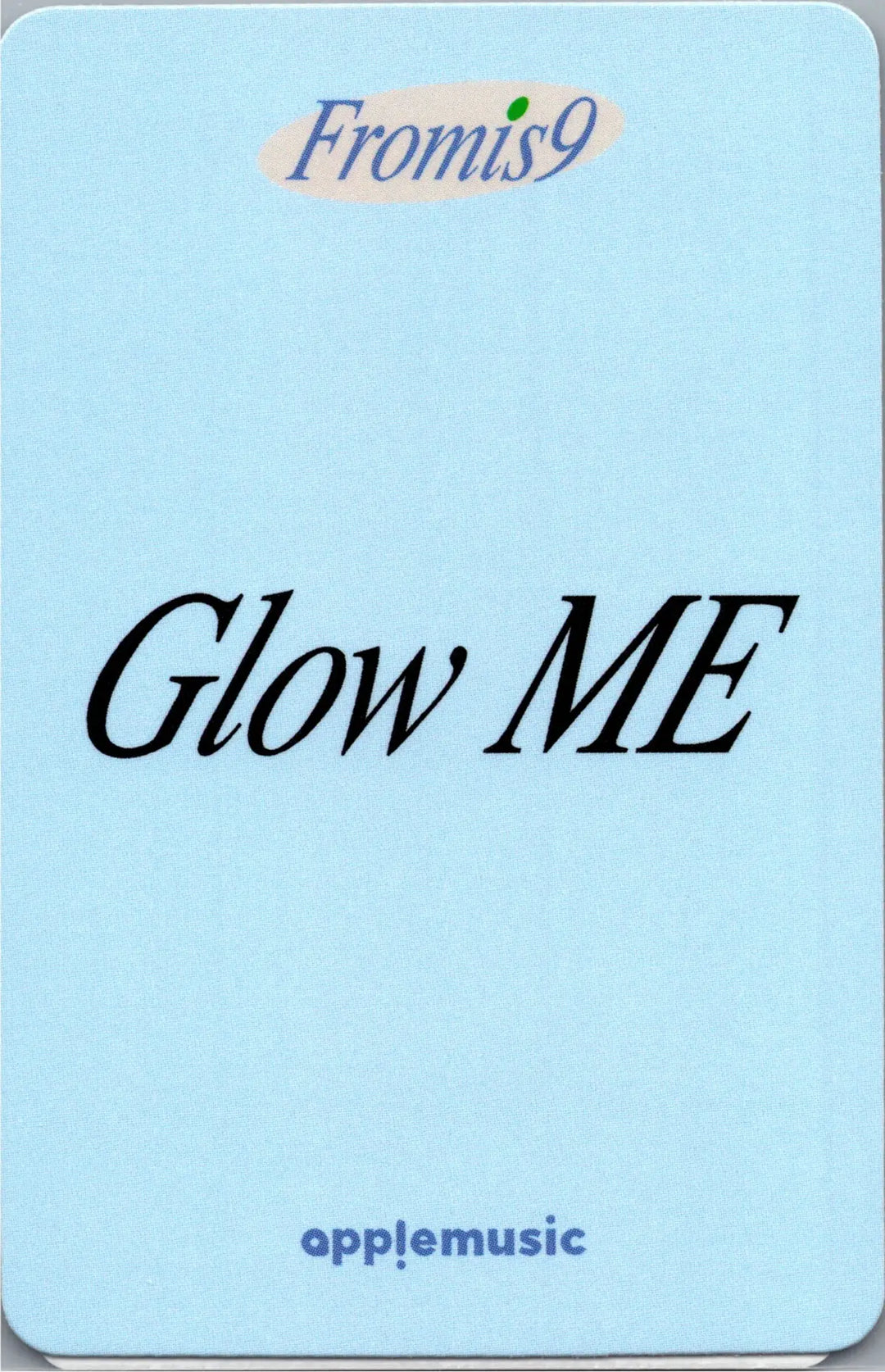 fromis_9 "Glow ME" - Apple Music Fansign Event Photocard [26.08.06]