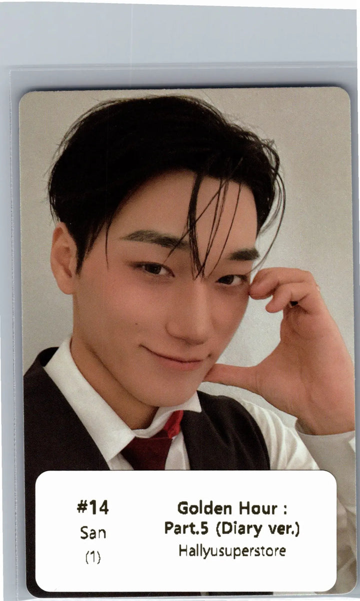ATEEZ "GOLDEN HOUR : Part.5" - Official Photocard (Diary ver.) [26.06.26]