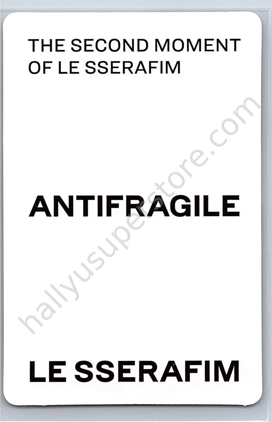 LE SSERAFIM - Kim Chaewon - ANTIFRAGILE