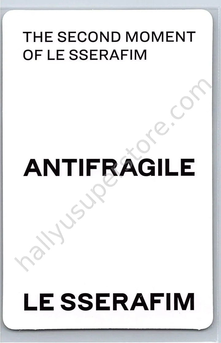 LE SSERAFIM - Kim Chaewon - ANTIFRAGILE