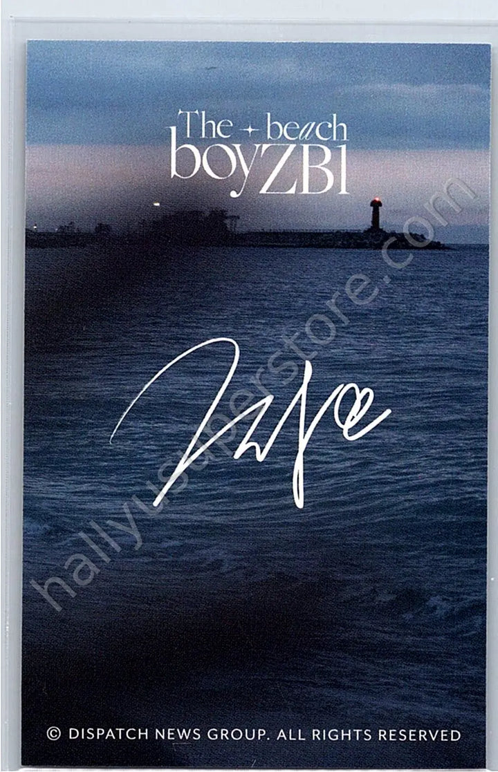 ZEROBASEONE - Hao - DICON: The Beach Boy holographic (hologram) pop-up store random photocard trading card