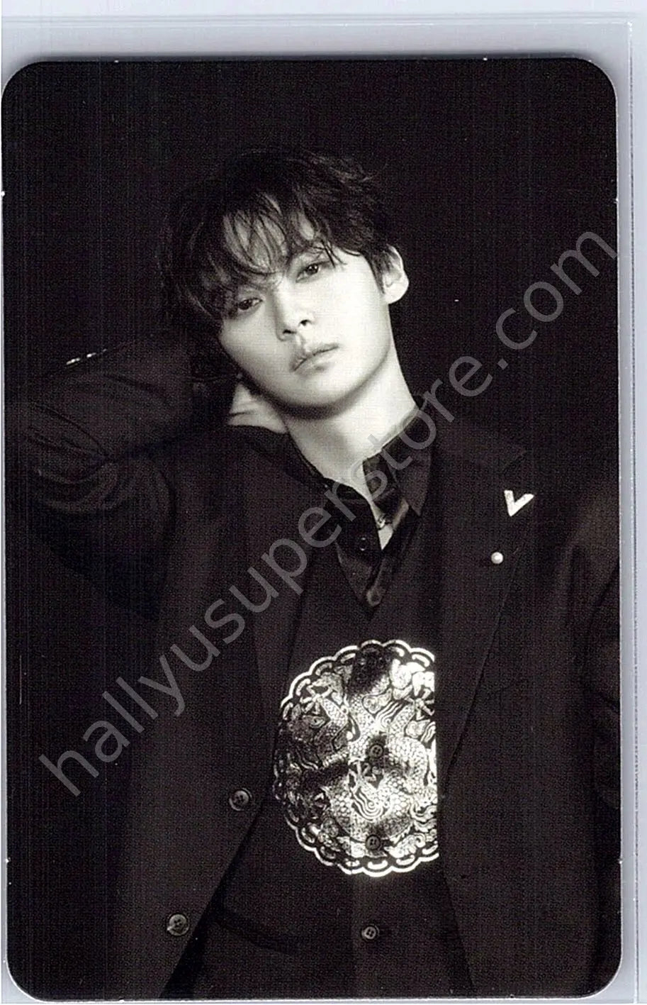 Stray Kids - Lee Know - HOP accordion version album photocard monochrome