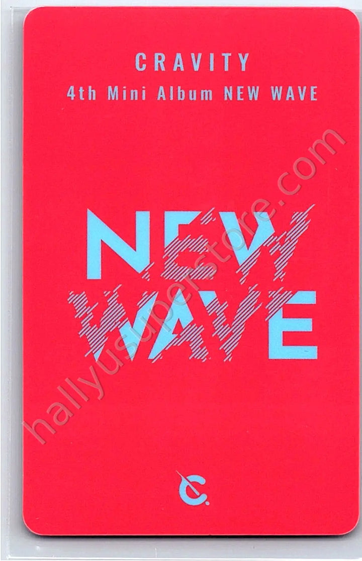 CRAVITY - Wonjin - New Wave Sound Wave Pop Up Store Lucky Draw