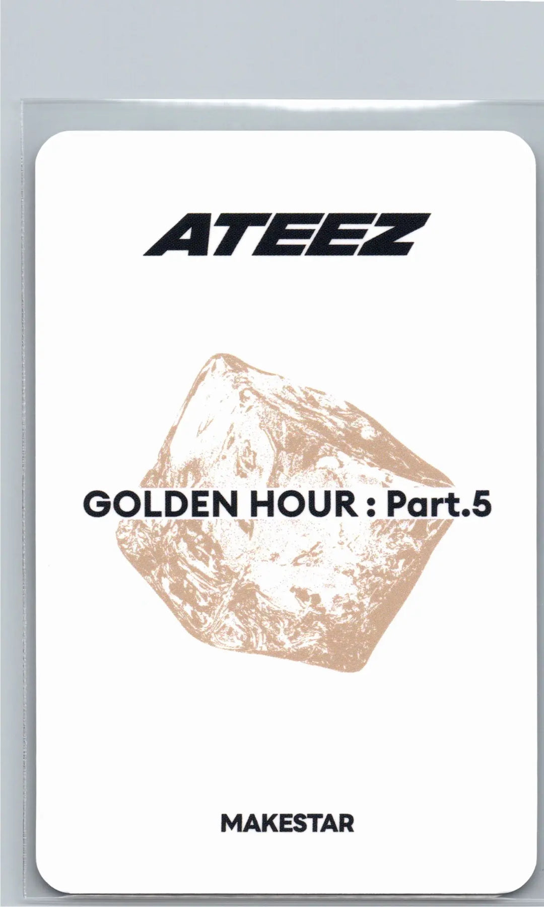 ATEEZ "GOLDEN HOUR : Part.5" - Makestar Lucky Draw Event Photocard [26.06.26]