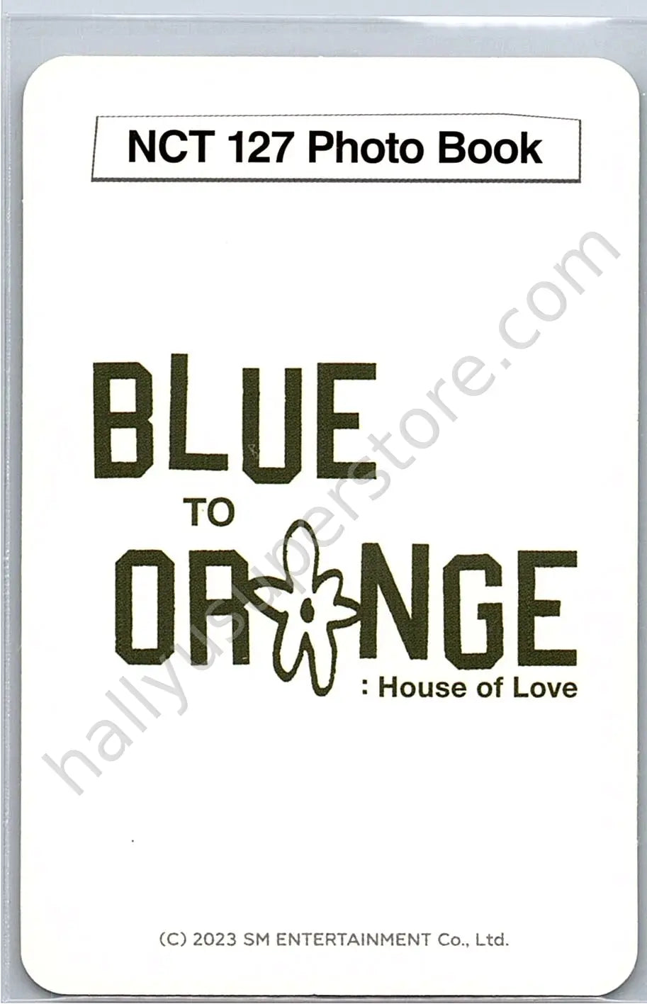 NCT 127 - Jungwoo - Blue To Orange: House of Love FPO
