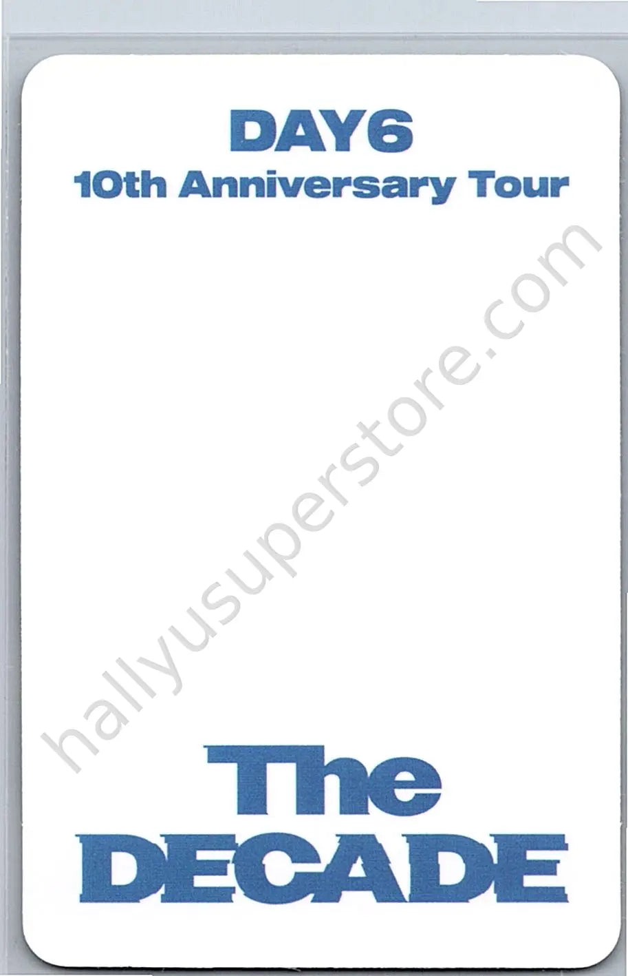 DAY6  - Sungjin - 10thAnniversaryTour