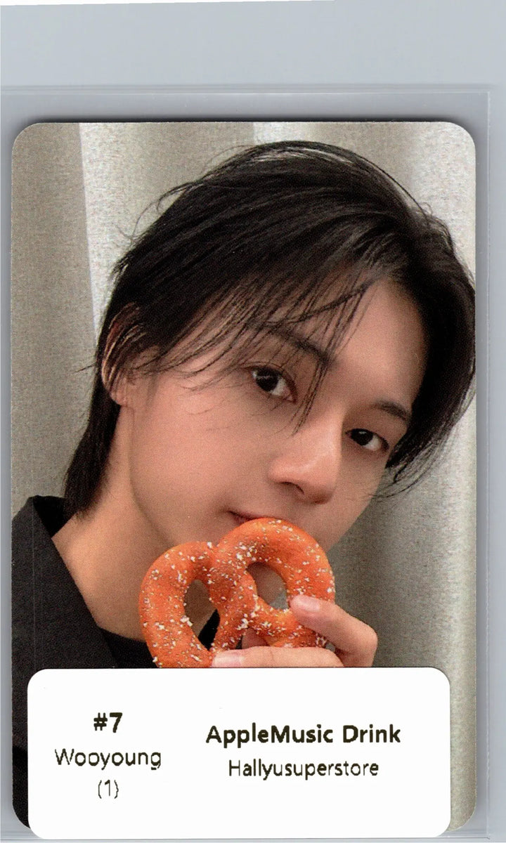 ATEEZ "GOLDEN HOUR : Part.5" - Apple Music Drink Event Photocard [26.06.29]