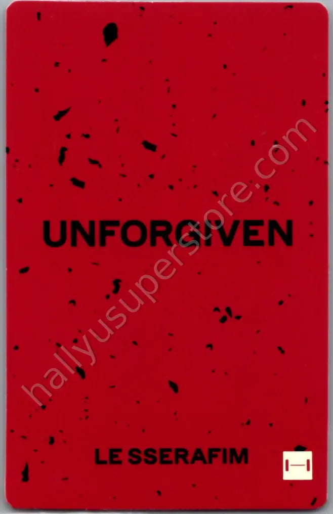 LE SSERAFIM - Kazuha - UNFORGIVEN