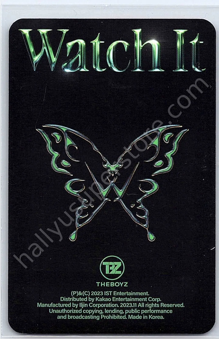 THE BOYZ - Eric - Phantasy Pt. 2: Sixth Sense album photocard warn version